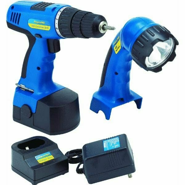 Do It Best Project Pro Drill And Worklight Cordless Tool Combo Kit 324841